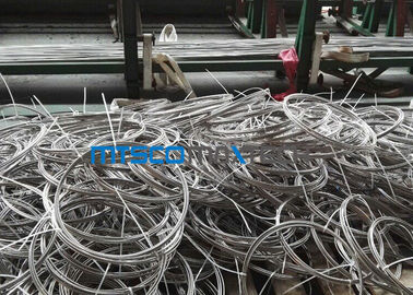 TP316 / 316L / 316Ti Stainless Steel Coiled Tubing SS Seamless Pipe Standard