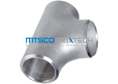 ASTM A403 Flanges Pipe Fittings Tee , Straight Tee / Reducing Tee For Pipe Connection