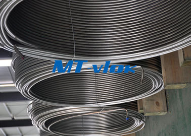 TP316 / 316L Stainless Steel Welded Super Long Coiled Tube For Petrochemical Industry