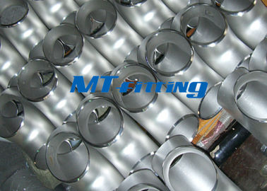ASTM A815 S32750 /  2507 Flanges Pipe Fittings , Duplex Steel Equal Tee Pipe Fitting For Connection