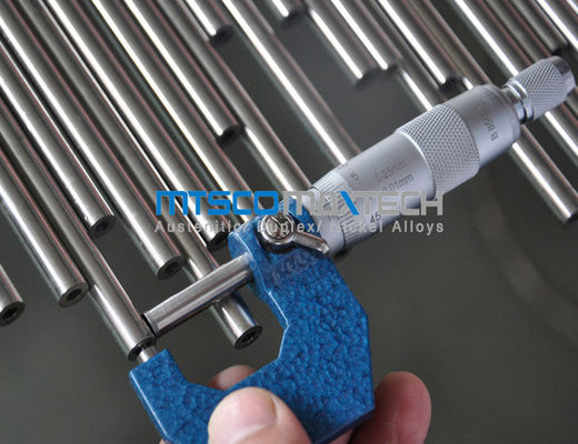 Ống hợp kim niken liền mạch 17,1 X 2,31 Mm UNS N06600 để trao đổi nhiệt